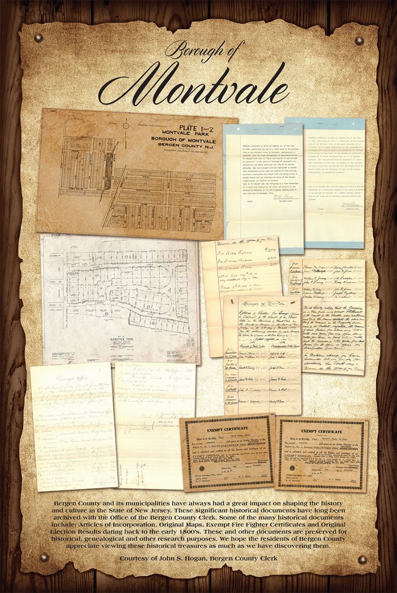 Montvale Historic Poster